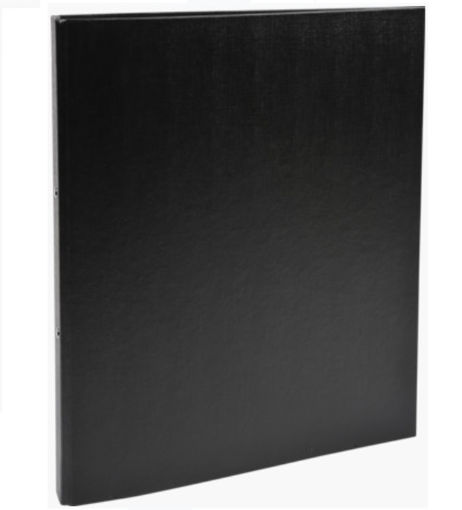 Picture of EXACOMPTA 2 RING FILE HARD 25MM BLACK